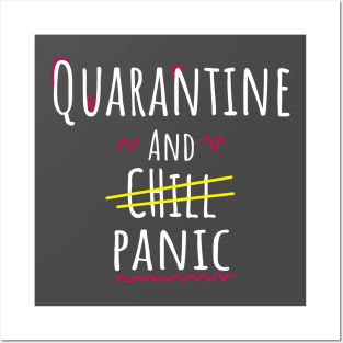 Quarantine and Panic Posters and Art